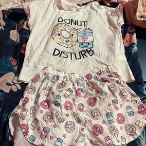 Donut pajamas set